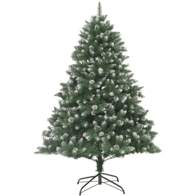 Image of vidaXL Artificial Christmas Tree with Stand 240 cm PVC
