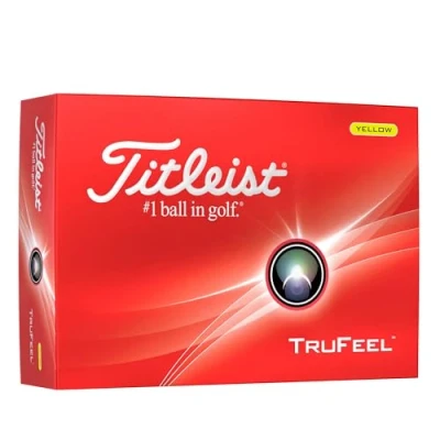 Image of Titleist TruFeel Golf Ball, Pack of 12 Balls