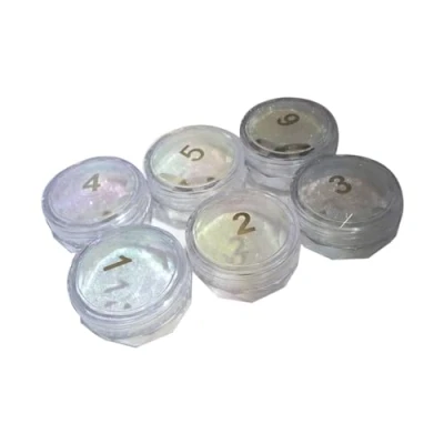 Image of 6 Colors Powder Epoxy Resin Dye Pearl Pigment Natural Mineral Suspended for Paint Soap Making