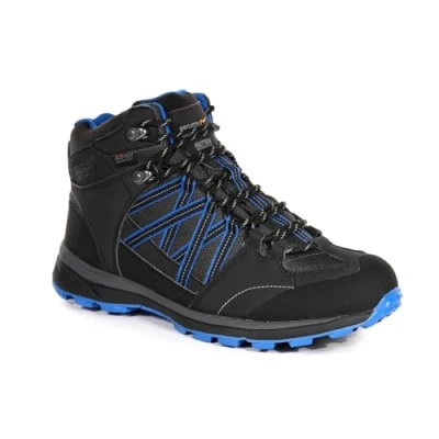Image of Regatta Men&#039;s Samaris Mid Ii High Rise Hiking Boots, Grey Ash Oxfordbl 72w, 6 UK