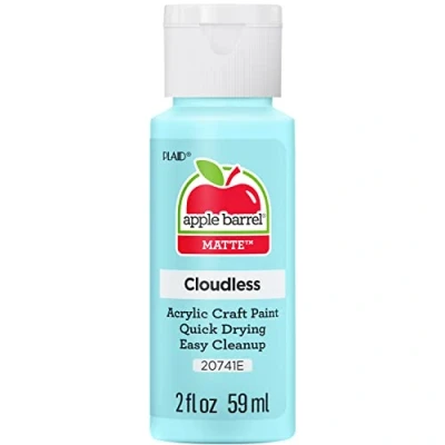 Image of Apple Barrel Acrylic Paint, Cloudless, 2oz