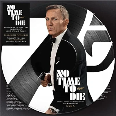 Image of James Bond No Time To Die (Original Motion picture Soundtrack) 2021 UK disc LP 5392695