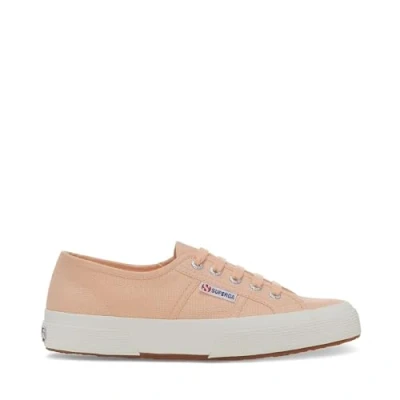 Image of SUPERGA 2750 Faux Lizard, Unisex Adult Lace Up Shoes, Pink Peach Favory, 5.5 UK