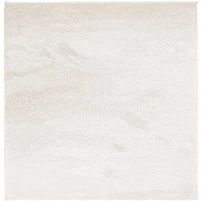 Image of vidaXL Rug OVIEDO Short Pile Beige 120x120 cm