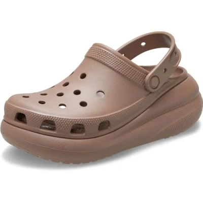 Image of Crocs Classic Lined Clog Latte Size 9 UK Men/ 10 Women