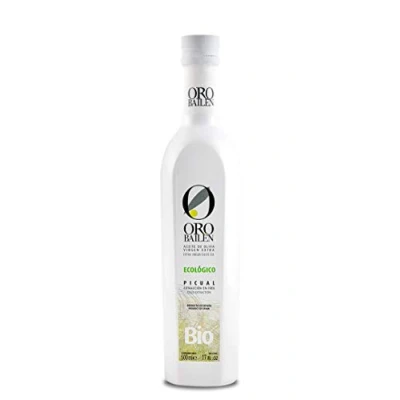 Image of ORO BAILEN Extra Virgin Olive Oil Picual Organic Bottle 500 ml