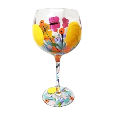 Image of Lesser &amp; Pavey Gin Glass for Women Men Gifts Sunshine Premium Suitable Any Occasion Lynsey Johnstone