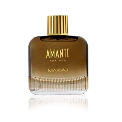 Image of AMANTE 100ml by Maryaj Eau De Parfum for Men Refreshing Citrus Woody Fragrance with Lavender, Mint, Pink Pepper, and Musk 100 ml Aftershave