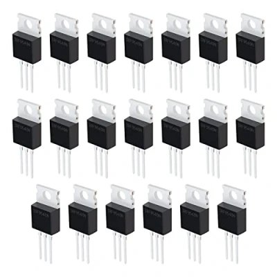 Image of YINETTECH 20Pcs IRF9540 MOSFET Transistor Field Effect Tubes 23A 100V 3 Pin P channel Rectifier Electronic Accessories Replacement