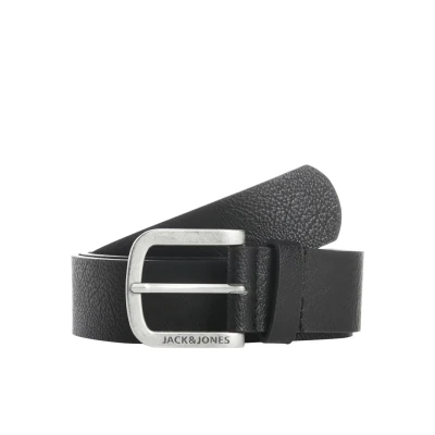 Image of Jack &amp; Jones Jacharry BELT Belt, Men&#039;s, Size: 38, Black