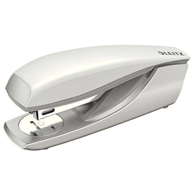 Image of Leitz Stapler, 30 Sheet Capacity, Ergonomic Metal Body, Includes Staples, Style Range, 55620004 Arctic White