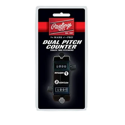 Image of Rawlings Dual Pitch Counter Baseball/Softball Home &amp; Visitor Counts