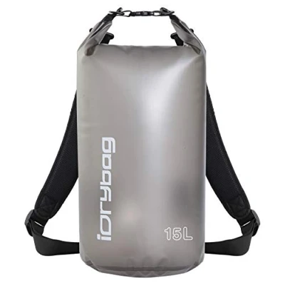Image of IDRYBAG Clear Dry Bag Waterproof 2L/5L/10L/15L/20L, Small for Kayaking, Floating Sack Camping Travel
