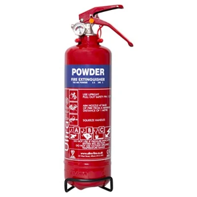 Image of UltraFire 1kg Powder Fire Extinguisher Car, Taxi, Caravan, Camping, Boat Kitemarked EN3