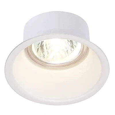 Image of SLV recessed Horn 1, floodlight, spot, Ceiling, Built in LED, Internal Lighting / GU10 50W White, Steel, 50 W