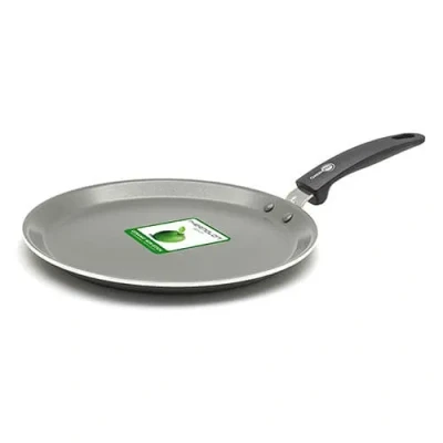 Image of GreenPan Pancake Pan Essentials black ø 28 cm ceramic non stick coating