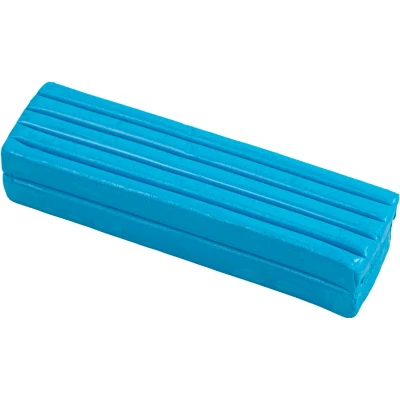 Image of Soft Clay, size 13x6x4 cm, blue, 500g