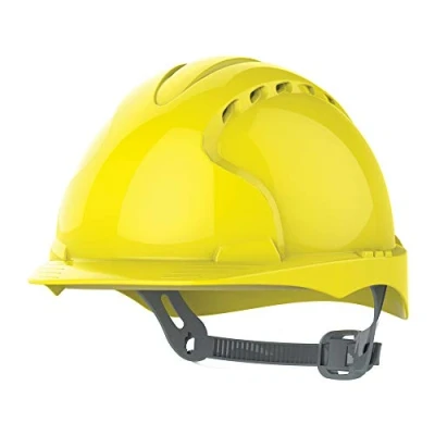 Image of JSP EVO®3 Safety Helmet Slip Ratchet Vented Yellow (AJF160 000 200)