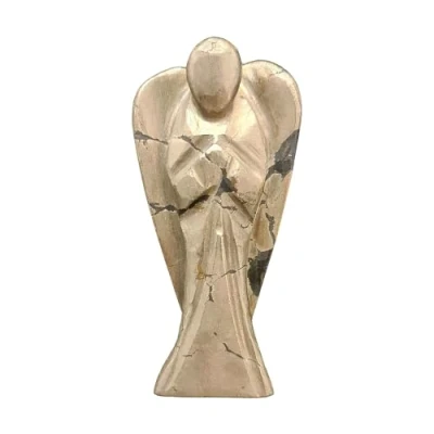 Image of VIE Naturals Rainbow Moonstone Angel, 7.5cm