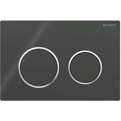 Image of Geberit Kappa 21 115.240.KM.1 Actuator Plate for Duofix UP 200 Black