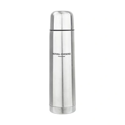 Image of Royal Cuisine Double Walled Stainless Steel Vacuum Insulated Hydro Flask for Hot and Cold Drinks Travel Cup Coffee Mug Camping Sports Air Up Unbreakable Water Bottle