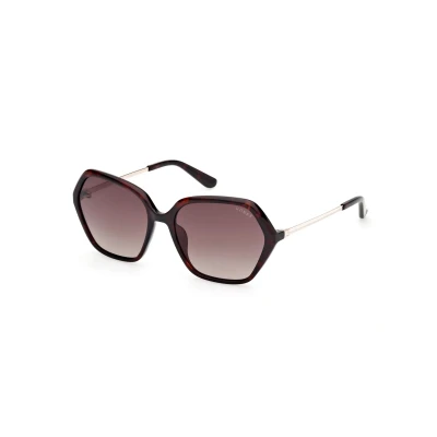 Image of Guess GU00134 Sunglasses Dark avanabrown (gradient), Women&#039;s, Size: 55, avana brown (gradient)