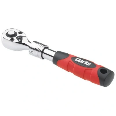 Image of Clarke PRO198 1/4&quot; Drive Extendable Ratchet