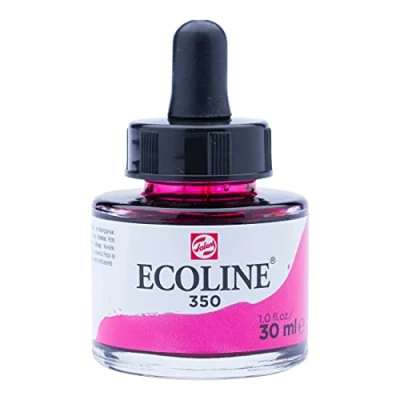 Image of Ecoline Liquid Watercolor 30ml Pipette Jar Fuchsia (11253501)