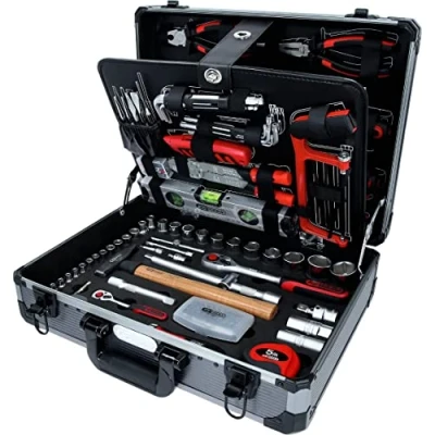 Image of KS Tools 911.0727 Uni tool kit, 127pcs,1/4&quot;+1/2&quot;