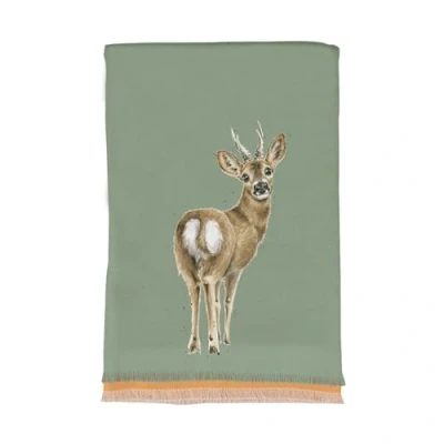 Image of Wrendale Designs &#039;The Roe Deer&#039; Deer Winter Scarf