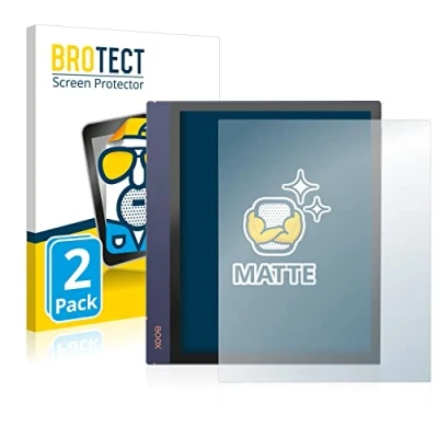 Image of brotect Screen Protector Anti Glare compatible with Onyx Boox Note Air 2 (2 Pack) Matte, Fingerprint Protection Film