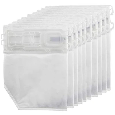 Image of Spares2go Microfibre Cloth Hoover Bags for Vorwerk Kobold VK135 VK136 Vacuum Cleaners (Pack of 10)