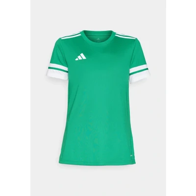 Image of adidas Women&#039;s SQUADRA25 Jersey Short Sleeve, Team Green/White, XL