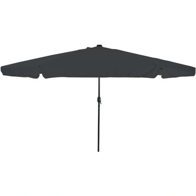 Image of vidaXL Garden Parasol 395x245 cm in Anthracite
