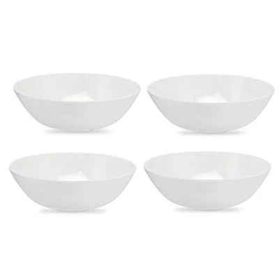Image of Royal Worcester Serendipity White Set of 4 Deep Bowls