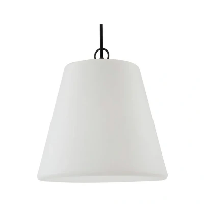Image of Lindby Alaida outdoor hanging truncated cone white