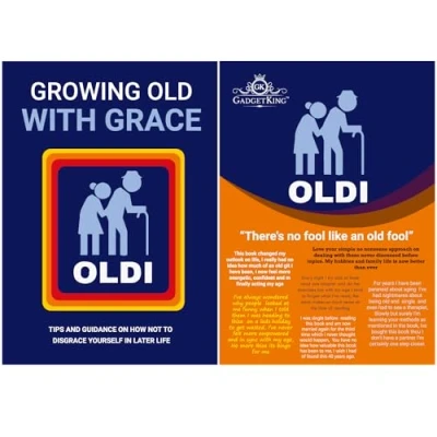Image of OLDI BOOK Old Age Joke Gift For Him Man Men Boyfriend Husband Rude Mum Dad 40th 50TH 60th Wife Her Granddad Mother Christmas Adult Stocking Filler Secret Santa Present Idea Prank Womens