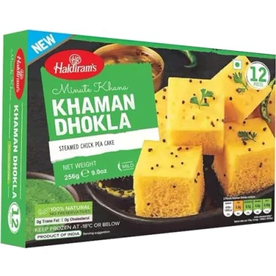 Image of Haldiram&#039;s Khaman Dhokla 256G Ready to Eat 100% Fresh Indian Origin