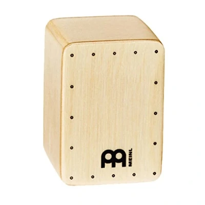 Image of Meinl Percussion Mini Cajon Shaker Musical Instrument Gift Idea Baltic Birch, Natural (SH50)