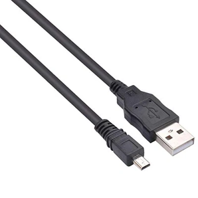 Image of AAA PRODUCTS USB cable for Sony Cyber shot DSC W180, W190, W310, W320, W330, W370, W510 Camera Length: 3.3ft / 1M
