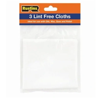 Image of Rustins Lint Free Cloths 3 x 300mm square