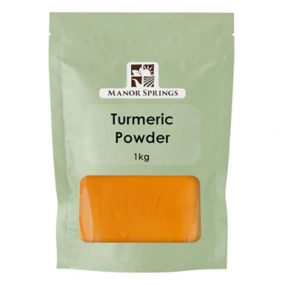 Image of Turmeric Powder 1kg, 5 6% Curcumin, Double Strength Turmeric, Anti Inflammatory, by Manor Springs