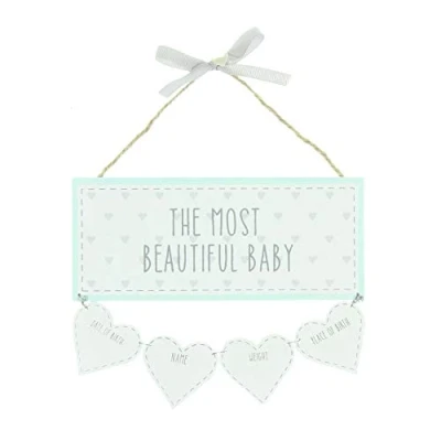 Image of Widdop Petit Cheri Beautiful Baby Data Plaque