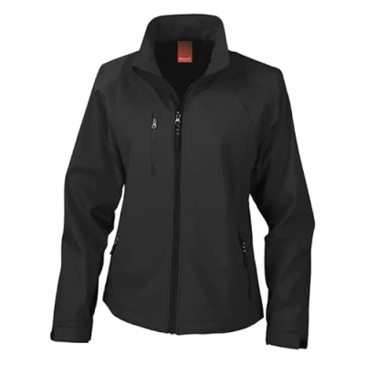 Image of Result R128F Ladies Base Layer Softshell Jacket Black 2XL