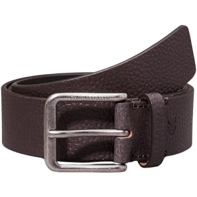 Image of Calvin Klein Jeans Classic Casual BELT Belt, Men&#039;s, Size: 42, Bitter brown