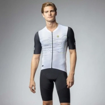 Image of ALE Megabyte Pr E Short Sleeve Jersey