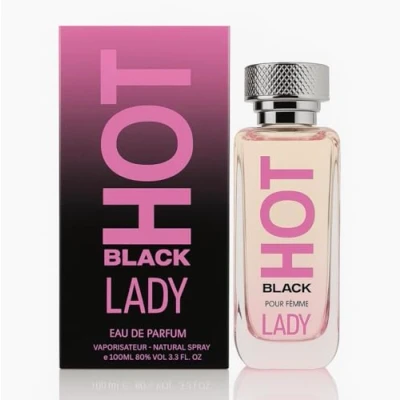 Image of HOT BLACK LADY Perfume for women 100ML Luxurious Womens with Captivating Fragrance