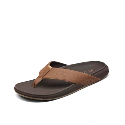 Image of Reef THE RAGLAN men&#039;s Flip flops / Sandals (Shoes) in Brown