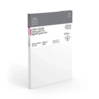 Image of Winsor &amp; Newton 12 x 16 Inch Professional Cotton Smooth Canvas (Pack of 1)