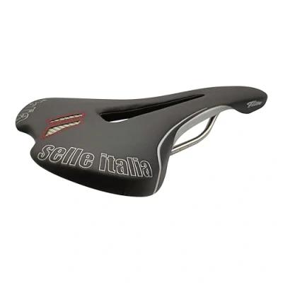 Image of Selle Italia Unisex&#039;s Flite Flow Ti316 Saddles, Black, Size L2